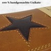 Hill Burry Leather Purse, Women's Long Wallet with RFID Protection,