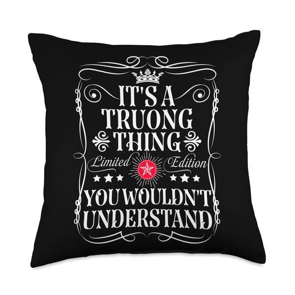 Truong Name Its A Truong Thing You Wouldn't Understand Throw
