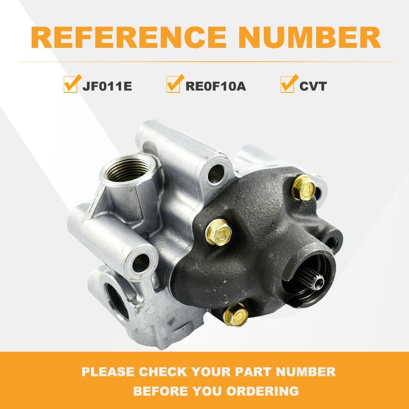 RE0F10A JF011E Transmission Oil Pump Compatible with Nissan Murano Sentra