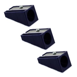 KUM AZ105.01.16-B - Pencil Sharpener up to 17 mm Pens, Blue, Special Sharpener 100-70, Multipack, Sharpener for Thick Pencils