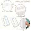 BTAMUD 2 PCS Sliding Door Handles Set Fits 5-5/8" Hole