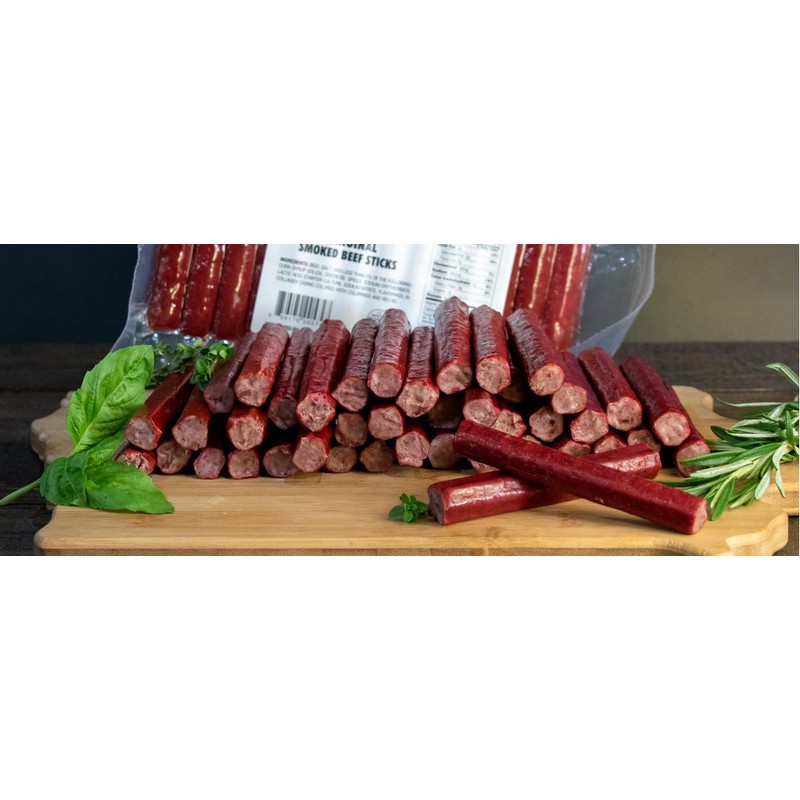IOWA SMOKEHOUSE Smoked Beef Sticks, Cheesy Jalapeno - Protein Meat