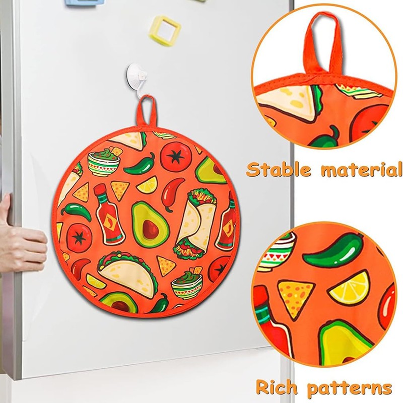 Roti Maker and Tortilla Warmer for Mess-Free Rolling 12 Inch