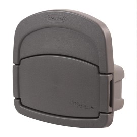 Suncast DHH150ST Deluxe Hangout Hose Hanger,Stoney Gray ,1 Count (Pack of 1)