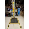 Brady ToughStripe Nonabrasive Diagonal Stripes Floor Marking Tape, 100' Length,