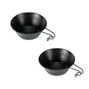 CAMPINGMOON 2pcs Set Stainless Steel Camping Sierra Cup 10oz, 310ml