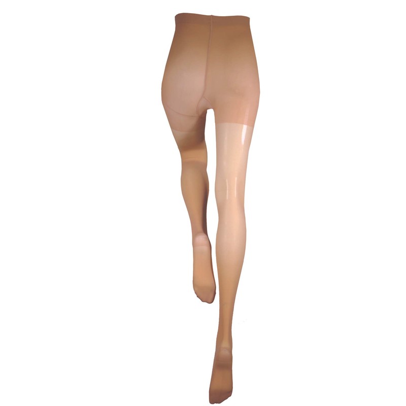 Truform Compression 30-40 mmHg Sheer Pantyhose Beige, Large, 2 Count