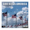 RED EMBER God Bless America 2025 Hangable Monthly Wall Calendar