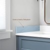 21 Inch Sidesplash in Venice White, Engineered Stone Side Splash