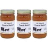 Flavored Butters Peach - 8 Oz Jar - Qty 3
