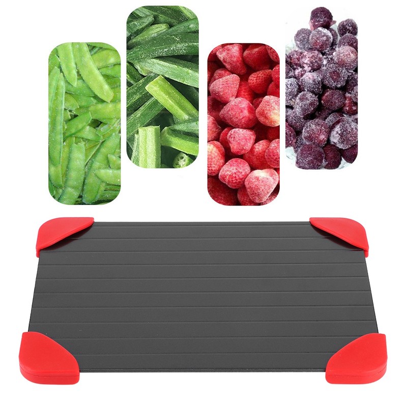 Rectangle Quick Defrost Tray Rapid Thaw Plate Board for Defrosting