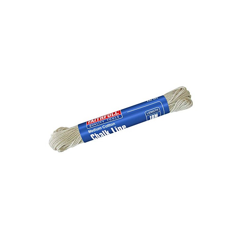 Faithfull 303 (Box12) Medium Cotton Chalk Line 18M