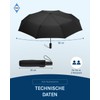 FARE Mini Pocket Umbrella - Premium Umbrella Opens Closes Automatic