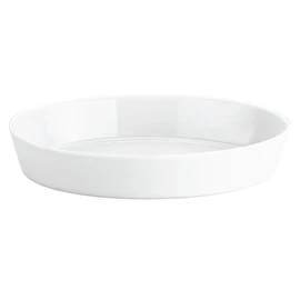 Pillivuyt Porcelain 2-Quart, 12-1/2-by-9-by-2-Inch Deep Oval Baker