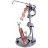 STEEMO Screw Man Golferin Golf Lady Gift Metal Decoration 12