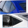 MUXEE Window Louver，for Acura Integra 2023 2024 2025, ABS Print