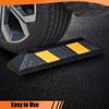 Vilmon 4Pack 21" Parking Block - Heavy-Duty Rubber Tire Stopper