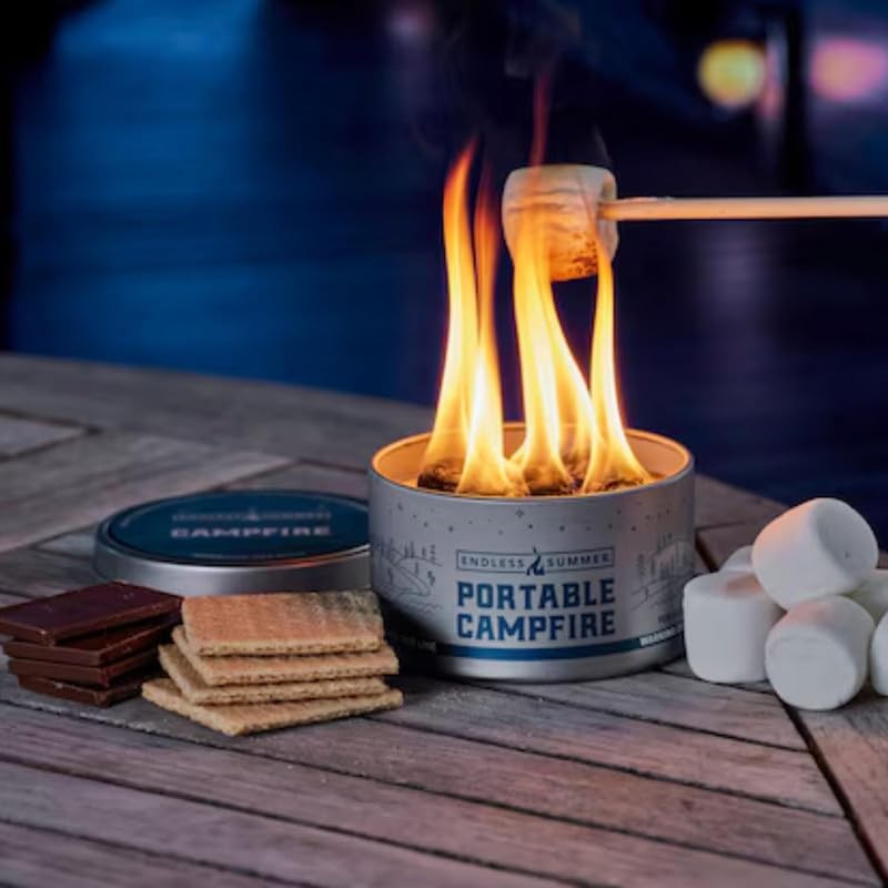 Endless Summer Portable Fire Pit - Compact Campfire With 3+