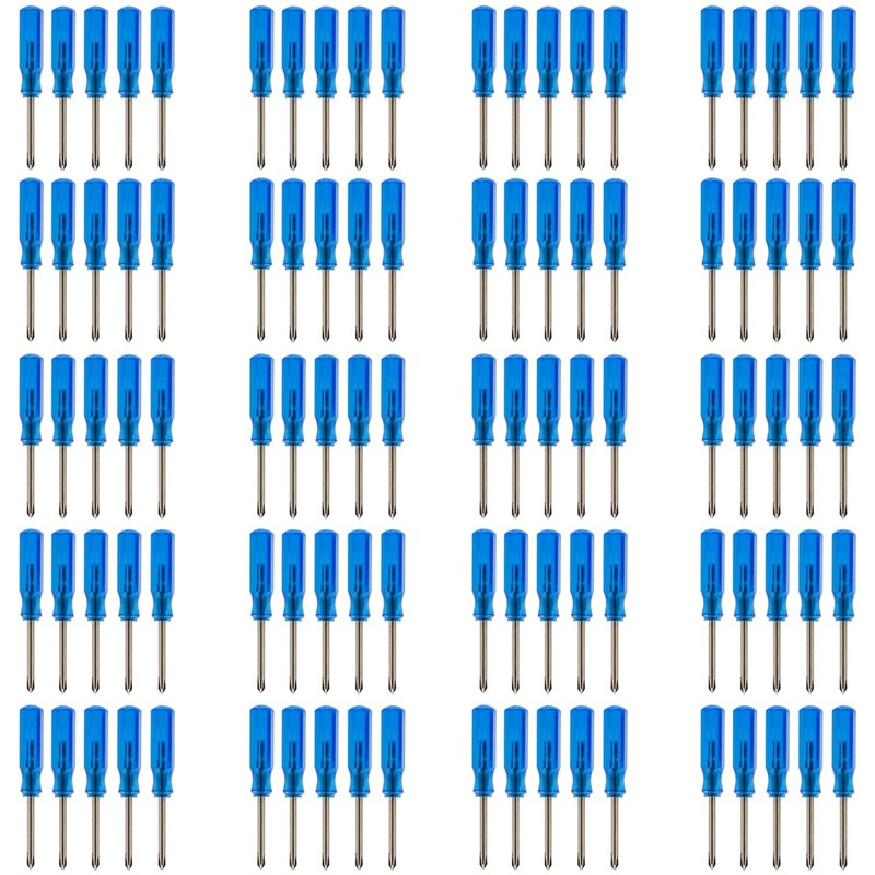 GENNEL 100pcs 45mm x 2mm 2.0mm Mini Size Phillips Cross