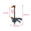 AIMALL 4 Pcs Quick Woodworking Clip Bar Clamp F-tyle Grip