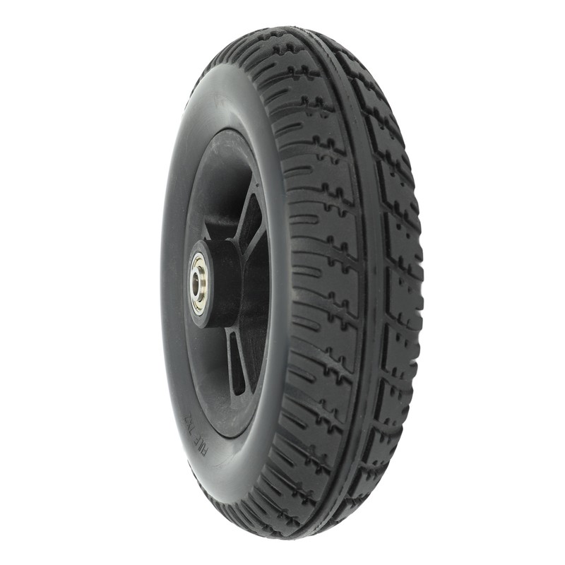 Wheelchair Wheel Replacement Non Slip Solid PU Strong Bearing Capacity