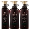 ryo Ryeo Jingyeolmo Hair Loss Symptom Care Shampoo Scalp Cooling Care 490ml 3 Bottles, 1 Set / 려 진결모 탈모증상케어 샴푸 두피쿨링케어 490ml 3개, 1세트