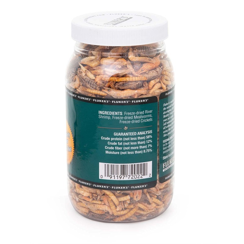 Fluker's Aquatic Turtle Food, Vitamin, Enriched Medley Treats of Freeze,