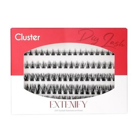 Lash Extension Kit 60Pcs DIY Lash Clusters 9-16mm Mix Individual Lashes Kit D Curl Eyelash Clusters Kit for Beginners DIY at Home(IND#D8)