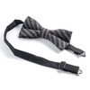 Wedding Style TC-0000 Bow Tie & Chief Set, grey |