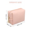 uxcell Mini Makeup Bags, 4" x 3" PU Waterproof Travel