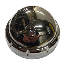 MKW Wheel Rim Threaded Chrome Center Cap C607901-CAP TL MKC-S-001