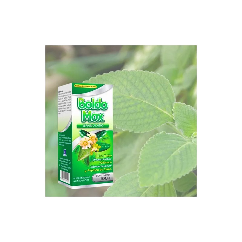 Boldo Max Granulado 2 Cajas Con 100 G Cu Natutech