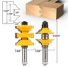Yonico Entry Door Router Bits Set Rail and Stile 2
