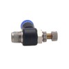 5Pcs Pneumatic Throttle Valve Push in Speed Controller Pneumatic Air