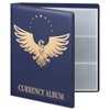 MUDOR Currency Collection Album, 90 Pocket World Banknote Holder, Paper