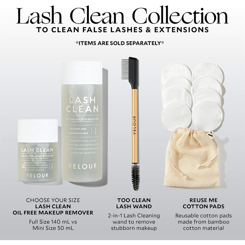 Velour Too Clean Lash Wand - 2-in-1 Lash Cleansing Brush