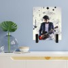Picowe Vinyl Record Storage Holder, Large 8" Black LP Record