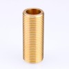 SEIWEI Male Close Pipe Nipple Threaded Brass Running Thread Nipple