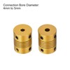 QUARKZMAN 2 pieces 4 mm to 5 mm aluminium alloy