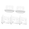 jojofuny Wd12x10304 Dishwasher Stopper Clip 5pcs Dishwasher Rack Slide End