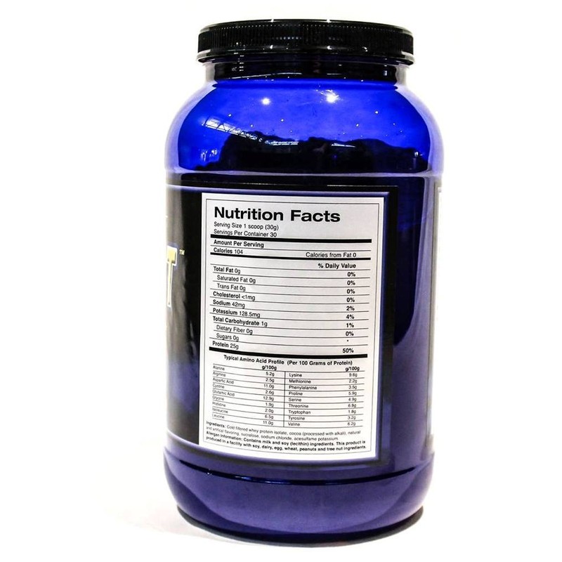 Whey Protein Isolate Shake- Iso-Respect Protein Chocolate 30 Servings– Best