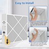 20x25x5 MERV 16 Air Filter Compatible with Lennox HCC20-28 HVAC