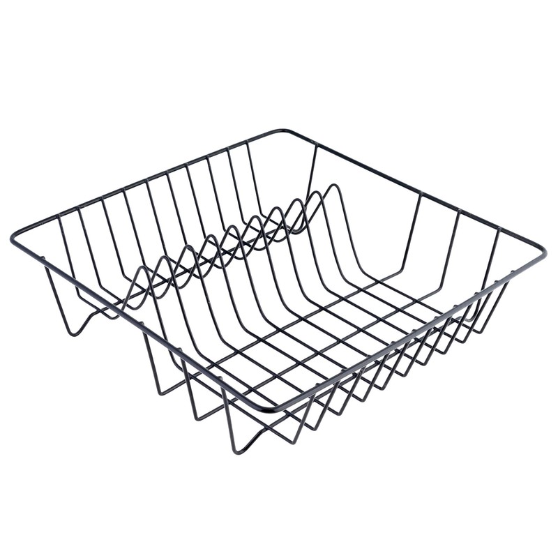 Testrut Abtropfkorb braun Draht 34x34x11 cm 250011