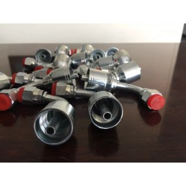 Gator (10 pc)13943 10-8 PK STYLE HYDRAULIC HOSE FITTINGS 1/2" Hose 5/8" FJIC 90 Degree