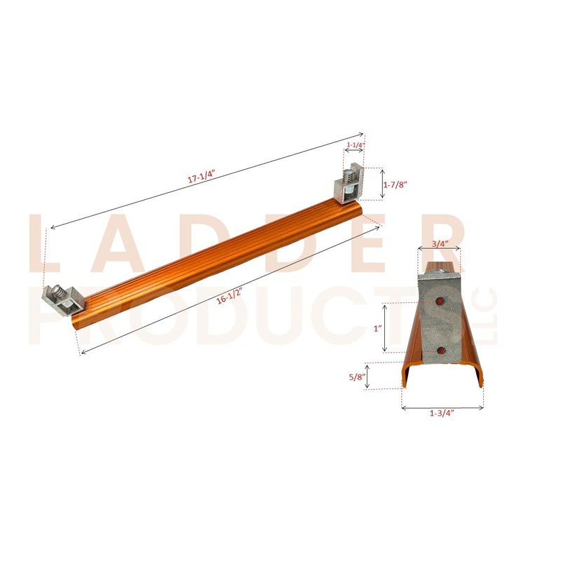 Little Giant Ladder Systems HyperLite Ground Cue Rung Step 15083
