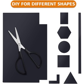 Rubber Non Slip Pads Self-Stick 4 Pieces Black Rubber Pads Anti Skid 4x6 inch