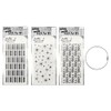 Tim Holtz Stampers Anonymous Layering Stencil Set, Sticks, Twinkle, Berry