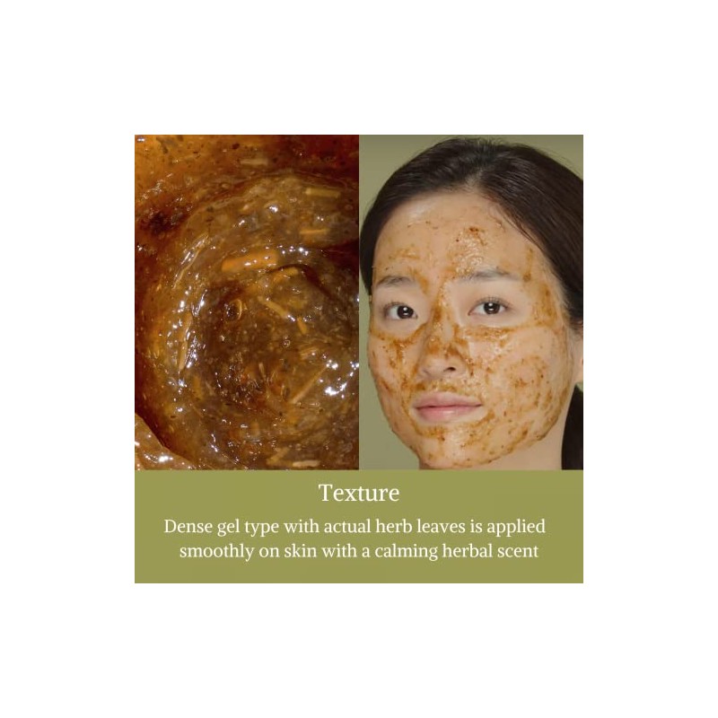 Máscara de Mugwort, 110 g, K-Beauty