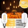 SCNNC Vintage E26 4W LED Edison Bulbs 40W Equivalent 400