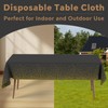 Fantastshop Plastic Tablecloths Disposable - 6 Packs 54 x 108
